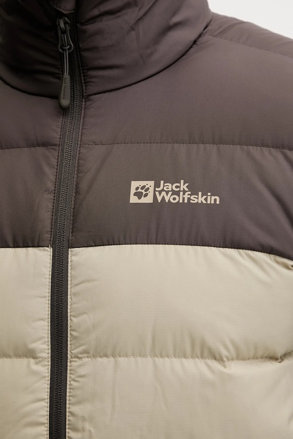 Páperová športová bunda Jack Wolfskin Ather 1207681 béžová