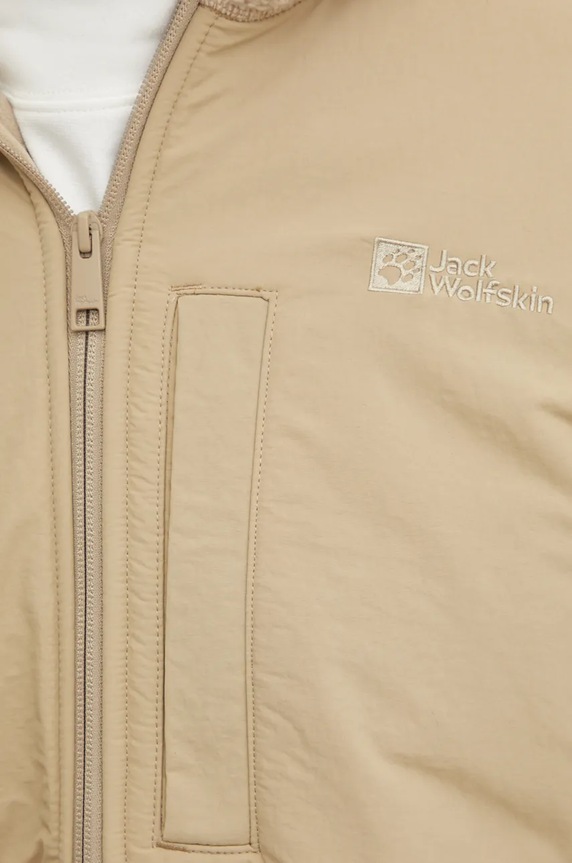 Jack Wolfskin kurtka Felslicht 1711141 beżowy