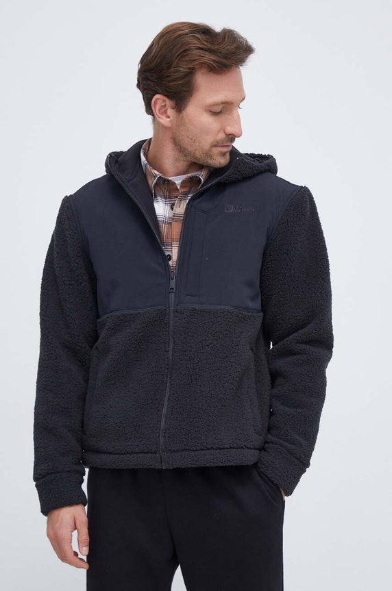 Μπουφάν Jack Wolfskin άλλο μαύρο 1711141