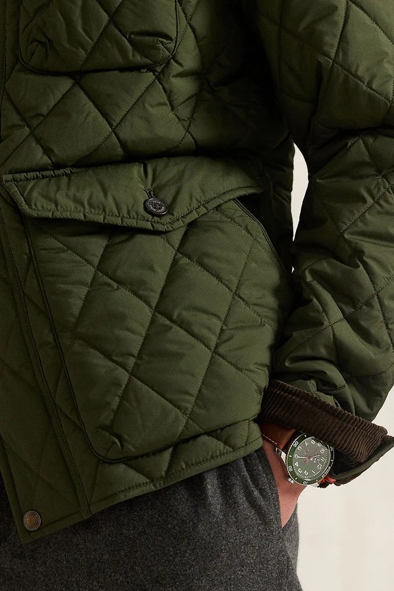 Μπουφάν Polo Ralph Lauren 710847071 πράσινο