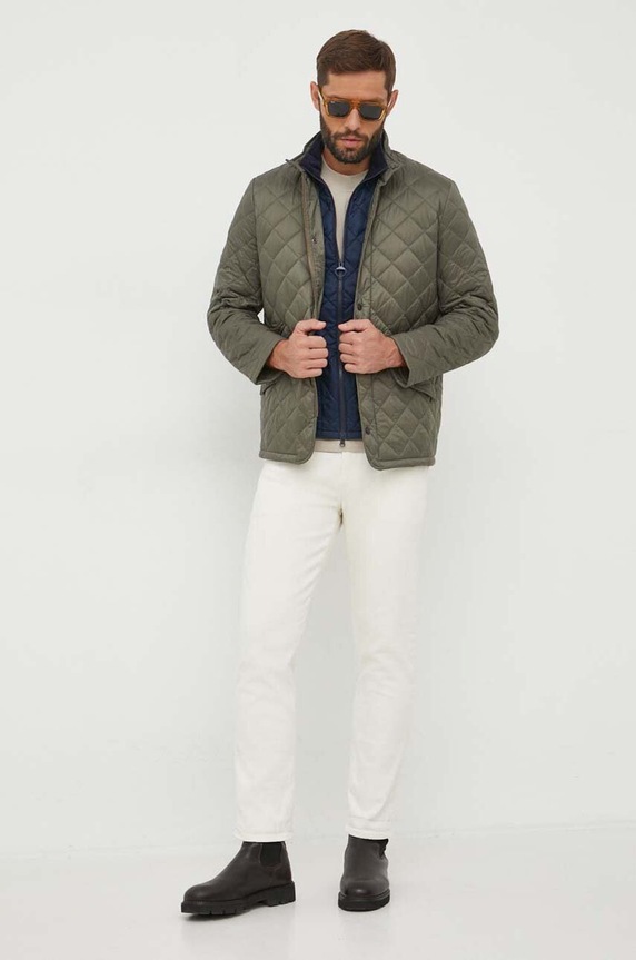 Barbour bezrękawnik Monty Quilted Gilet MGI0221 granatowy AA00