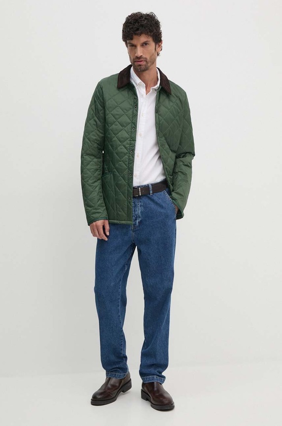 Barbour kurtka Heritage Liddesdale Quilted Jacket MQU0240 zielony AA00