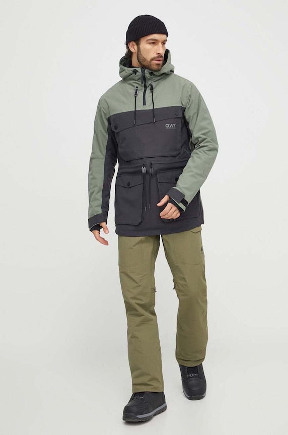 Μπουφάν Colourwear Essential 7210293 πράσινο AW23