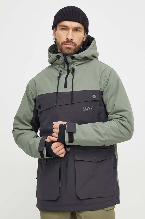 Μπουφάν Colourwear Essential πράσινο 7210293