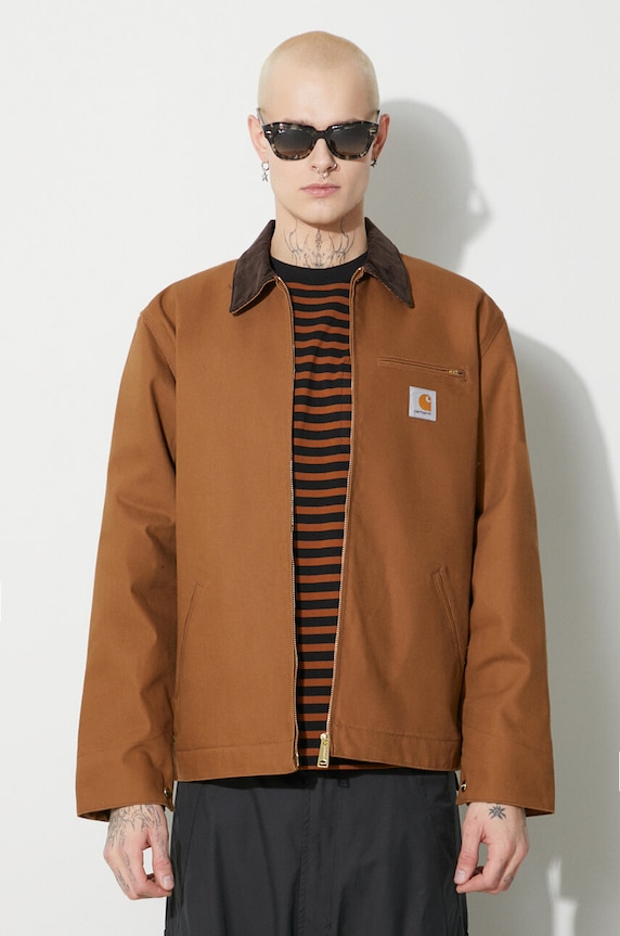 Джинсова куртка Carhartt WIP перехідна коричневий I015264.00S01