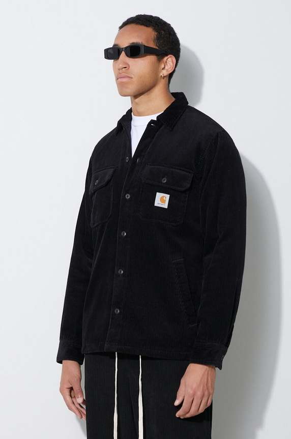 Jakna od samta Carhartt WIP crna I028827.89XX