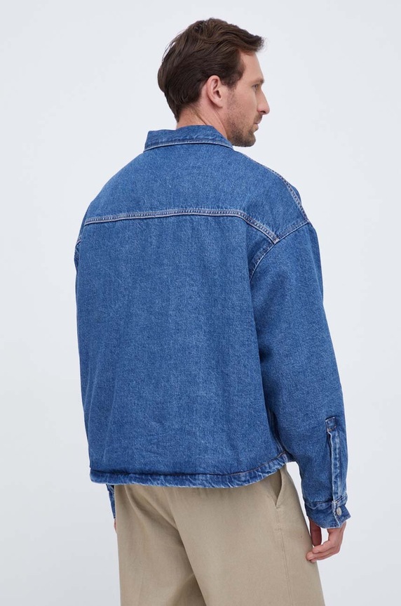Ruházat Calvin Klein Jeans farmerdzseki J30J324290 kék