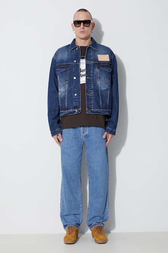 A-COLD-WALL* kurtka jeansowa ACWMH049 niebieski AW23
