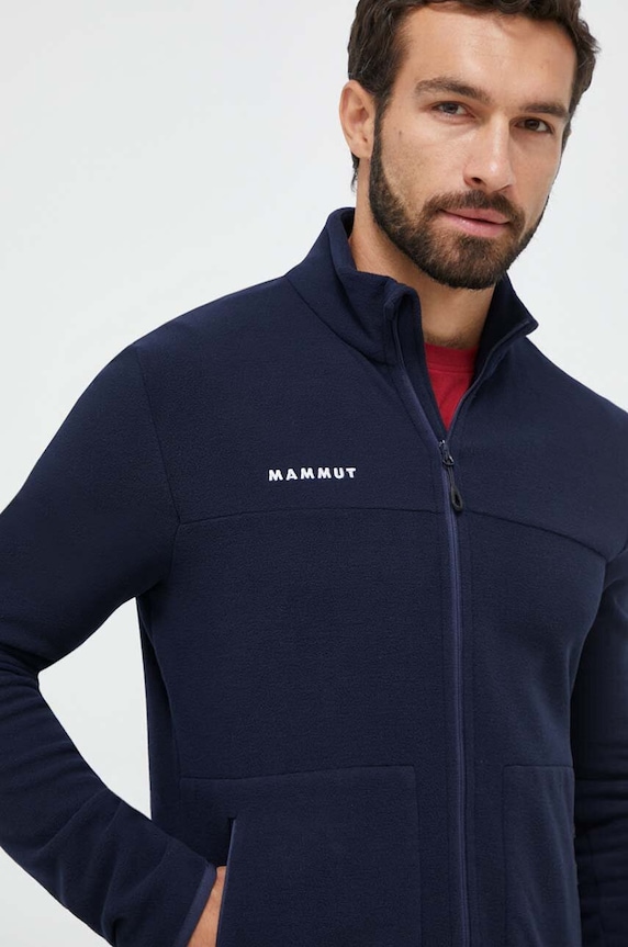 Mammut bluza sportowa Innominata Light ML bez kaptura granatowy 1014.04360