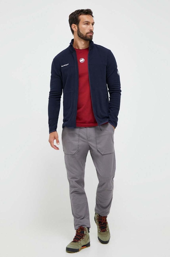 Mammut bluza sportowa Innominata Light ML 1014.04360 granatowy AW25