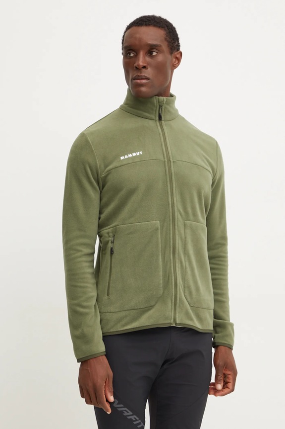 Mammut bluza sportowa Innominata Light ML bez kaptura zielony 1014.04360