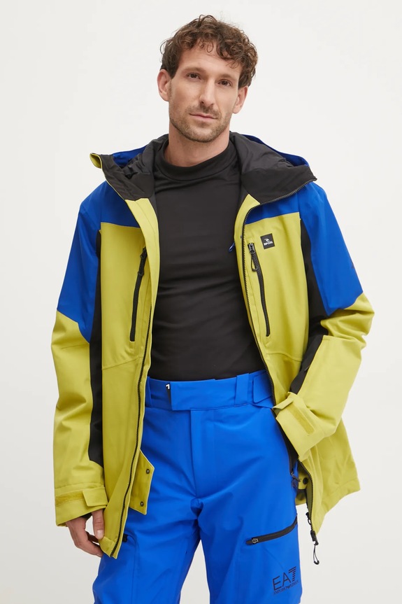 Bunda Rip Curl Freerider zimný šport zelená 003MOU