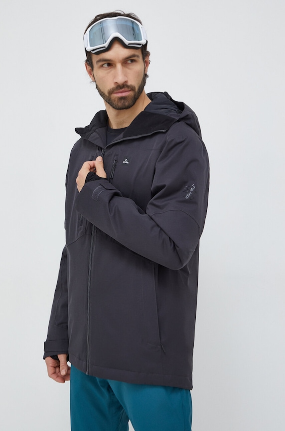 Bunda Rip Curl Freerider zimný šport sivá 003MOU
