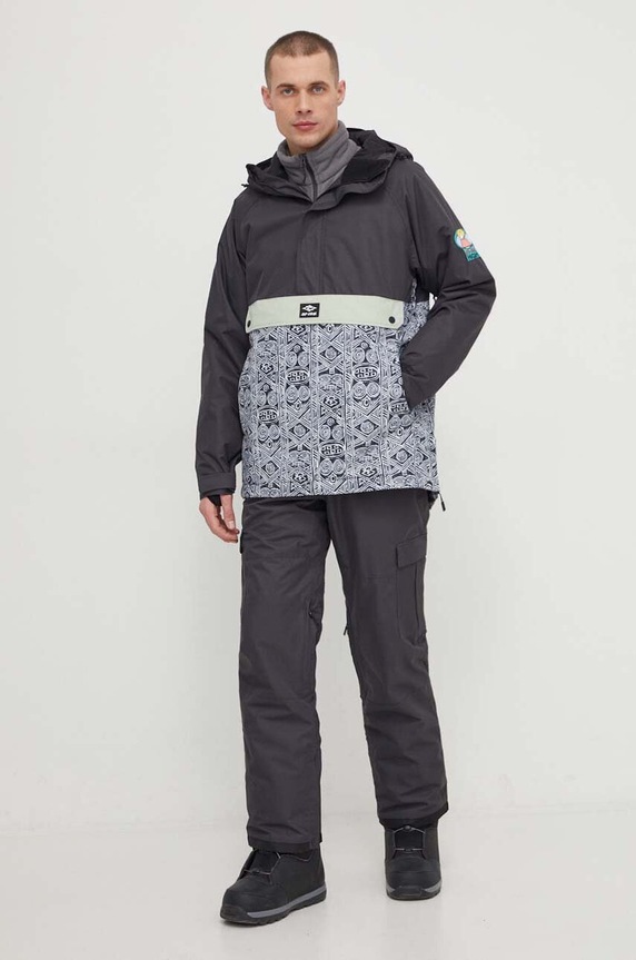 Rip Curl kurtka Primative sporty zimowe czarny 00FMOU