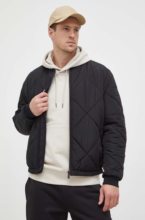Яке бомбър Calvin Klein бомбър черен K10K111880
