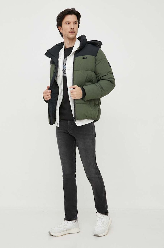 Calvin Klein rövid kabát K10K112227 zöld AW23