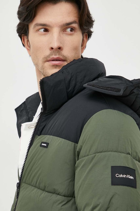 Calvin Klein rövid kabát zöld K10K112227