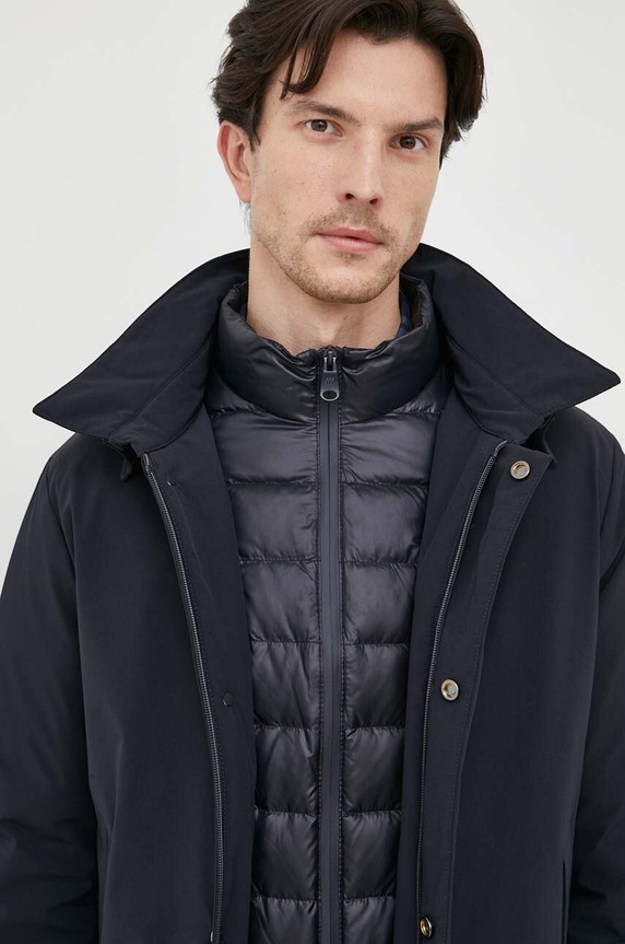 Hetrego piumino 8K464 blu navy