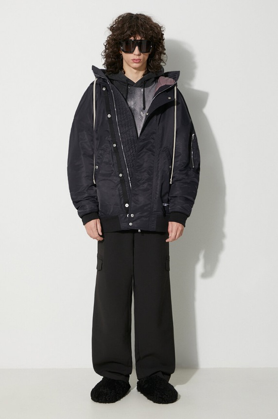 Clothing Rick Owens jacket DU02C5765.BRER1 black