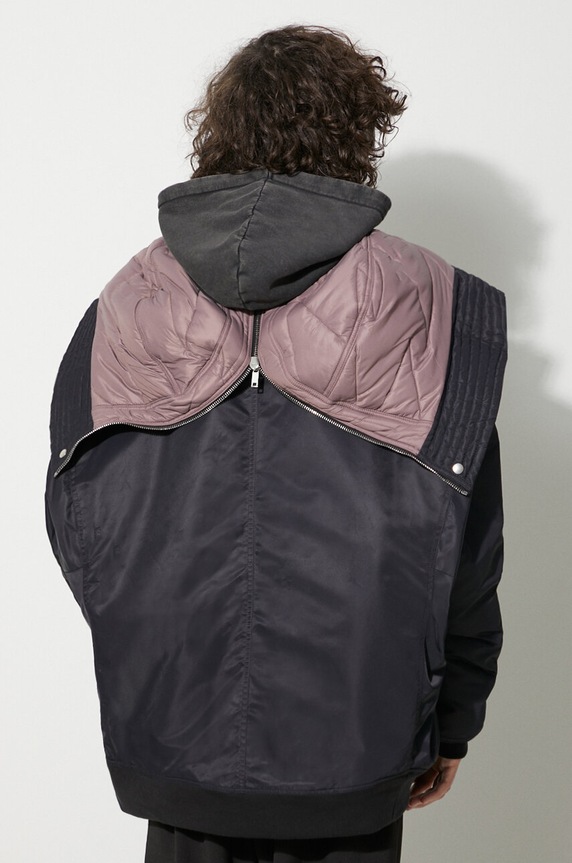Rick Owens jacket DU02C5765.BRER1 black