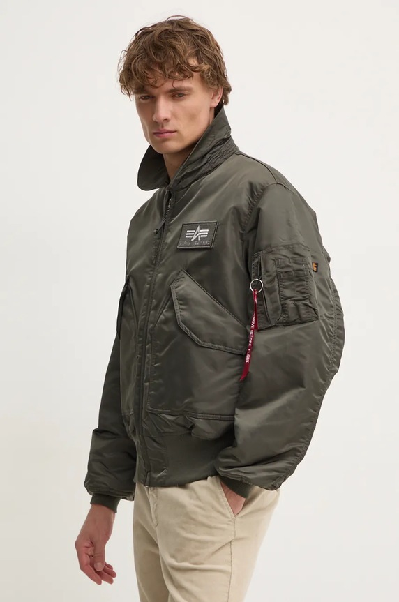 Bunda Alpha Industries zelená 100102.03