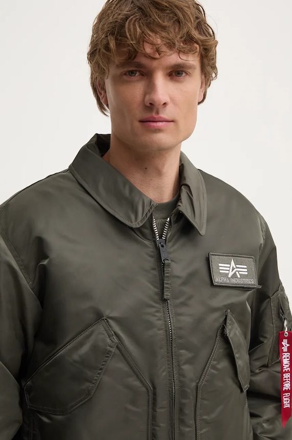 Bunda Alpha Industries 100102.03 zelená
