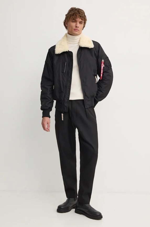 Alpha Industries bomber jacket 143104.461 black AW24