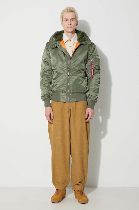Куртка Alpha Industries MA-1 158104.01 зелений AW24