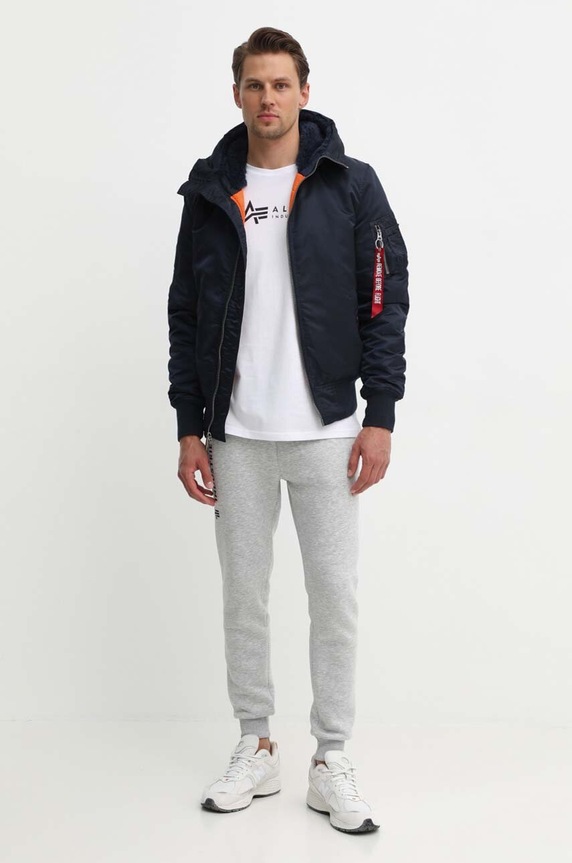 Bunda Alpha Industries MA-1 158104.07 modrá AW24