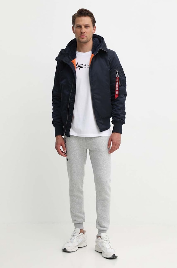 Bunda Alpha Industries MA-1 158104.07 modrá AW24