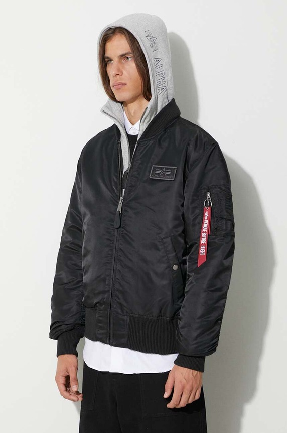 Alpha Industries kurtka bomber MA-1 D-Tec czarny 183110.03