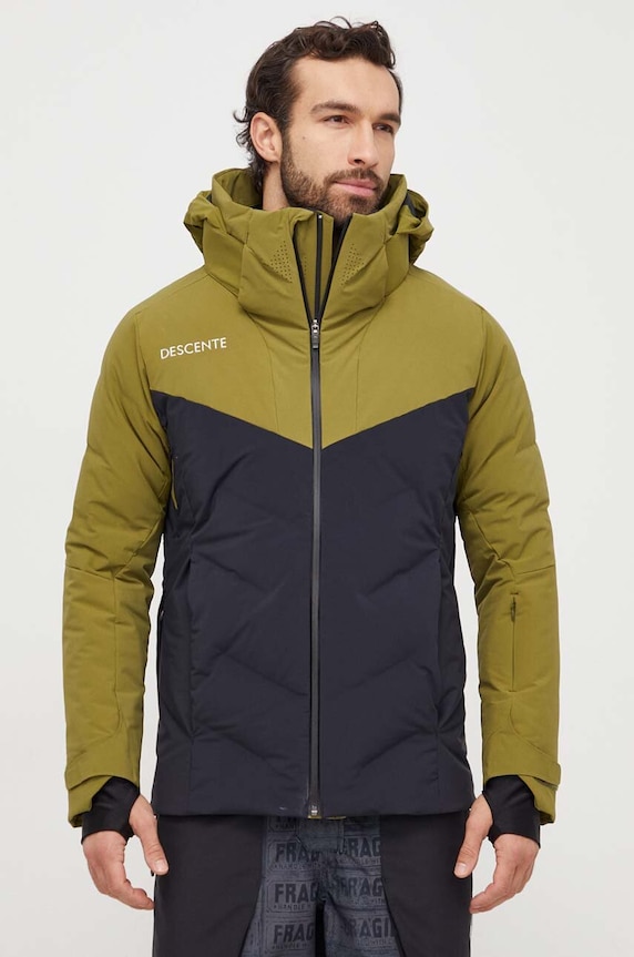 Descente kurtka narciarska puchowa CSX zielony DWMWGK26