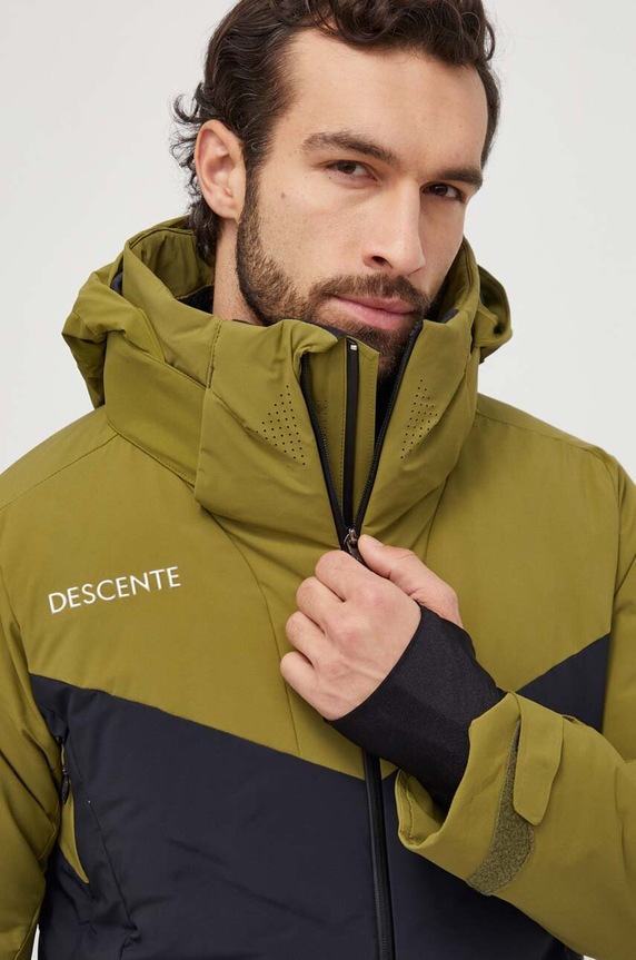 Descente kurtka narciarska puchowa CSX zielony DWMWGK26