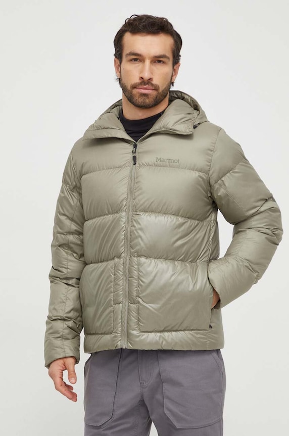 Marmot kurtka sportowa puchowa Guides pozostałe zielony M14553