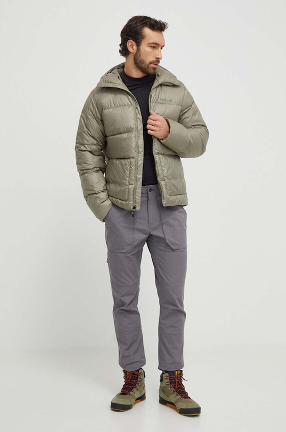 Marmot kurtka sportowa puchowa Guides M14553 zielony AW23
