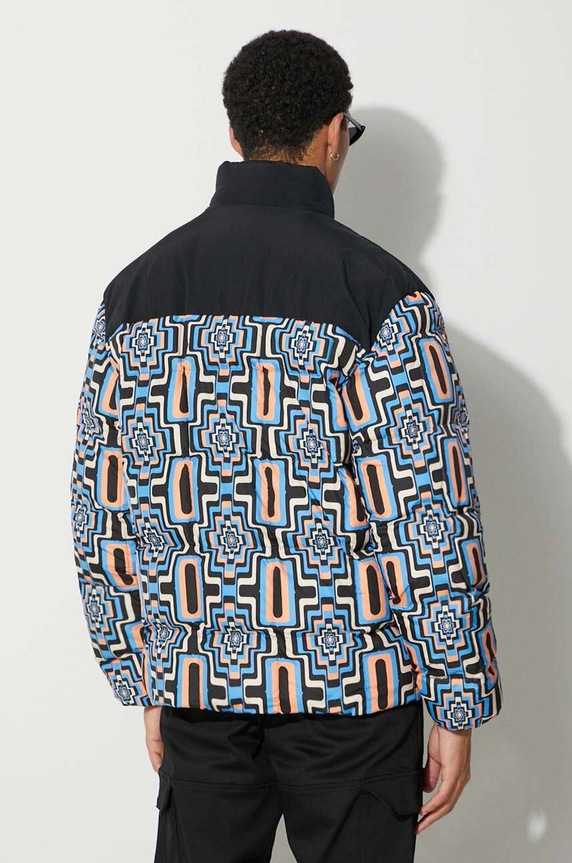Îmbrăcăminte Marcelo Burlon geacă Aop Optical Cross Block CMEJ001F23FAB0023310 negru