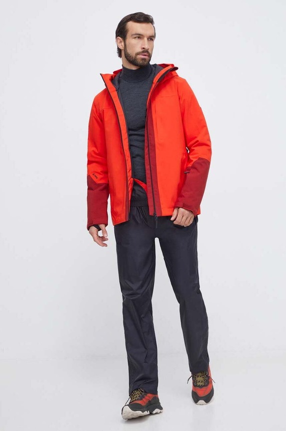 Lyžařská bunda Peak Performance Rider G78852 červená AW23