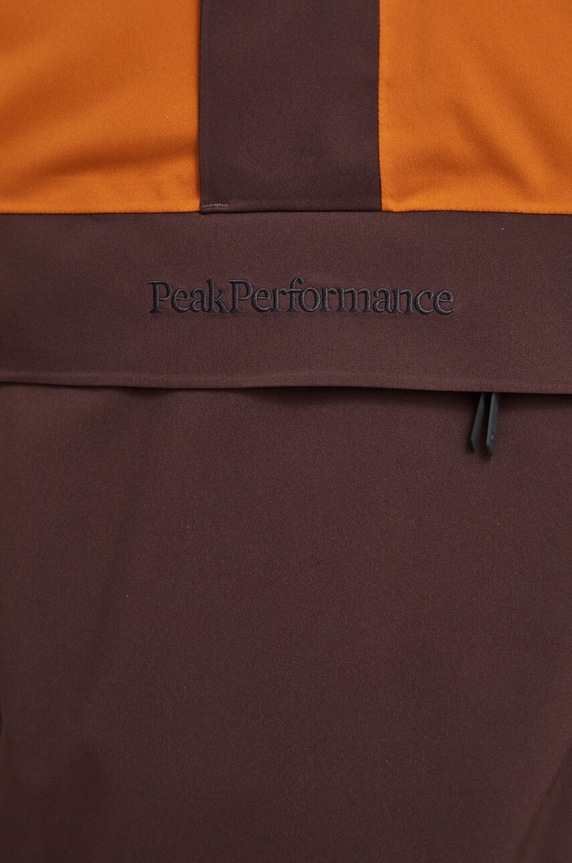 Peak Performance kurtka narciarska 2L Shell G79687 brązowy