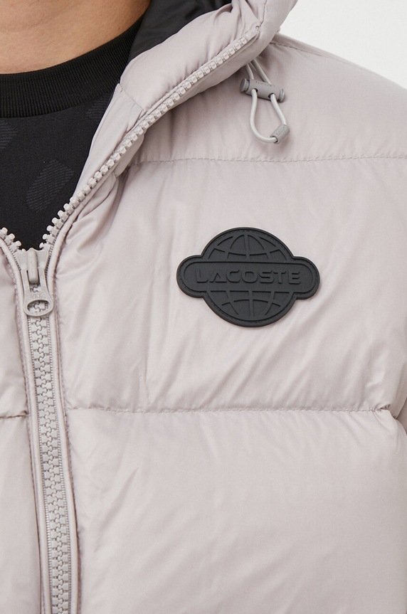 Lacoste kurtka puchowa BH2417R szary