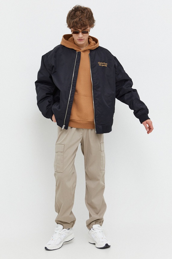 Abercrombie & Fitch geaca bomber KI132.3179.908 negru AW23