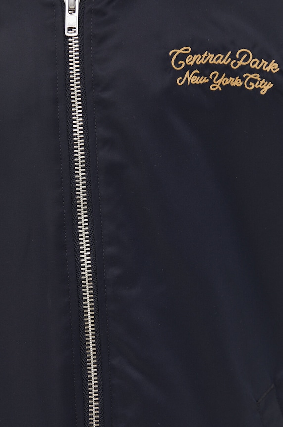 Μπουφάν bomber Abercrombie & Fitch KI132.3179.908 μαύρο