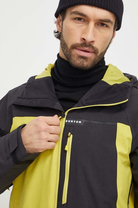 Burton rövid kabát Lodgepole sárga 23359101004