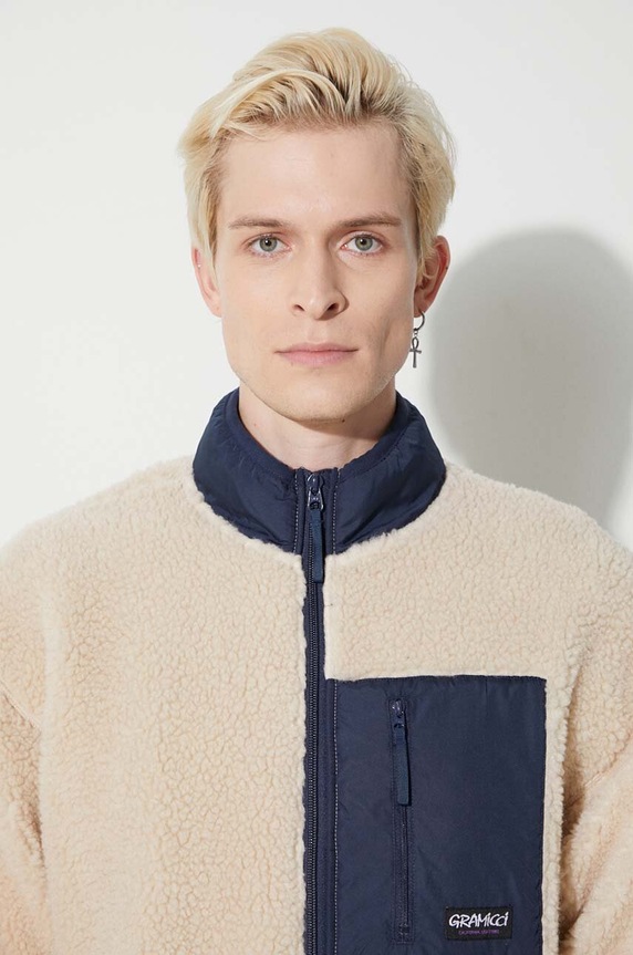 Gramicci bluza Sherpa G3FU.J061 beżowy