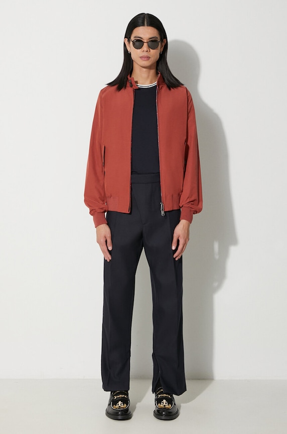 Bomber jakna Baracuta G9 Cloth BRCPS0001 crvena AW24