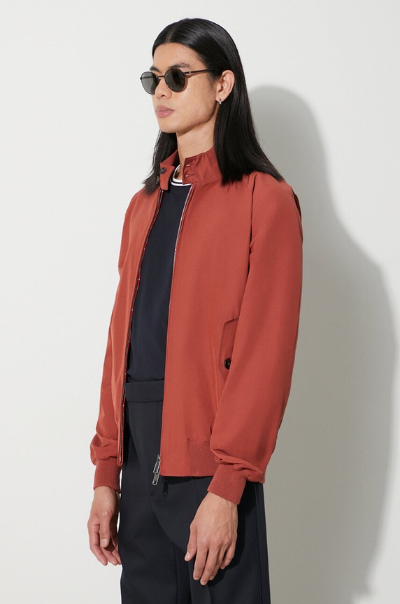 Bomber jakna Baracuta G9 Cloth crvena BRCPS0001