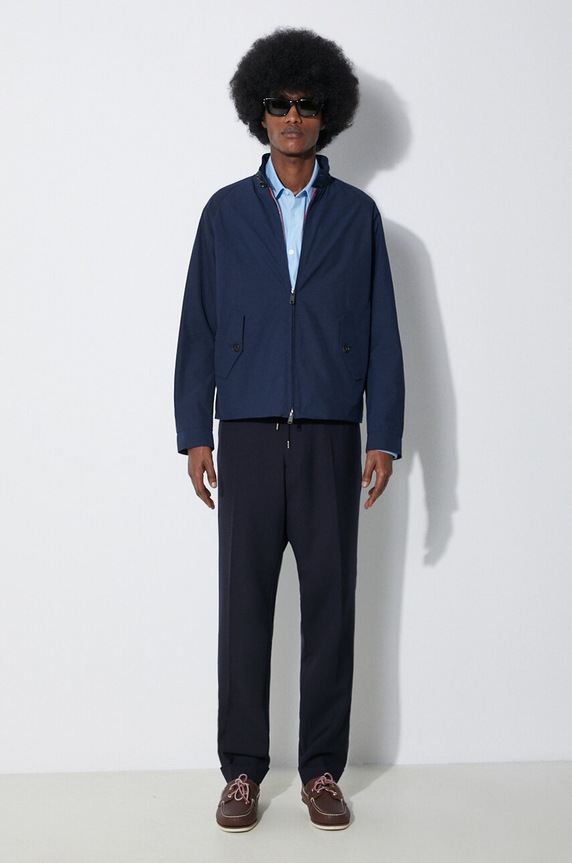 Baracuta kurtka bomber G4 Cloth BRCPS1006 granatowy AW24