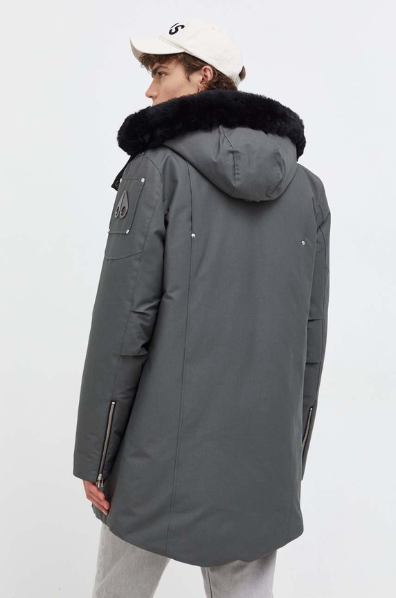 Îmbrăcăminte MOOSE KNUCKLES geacă de puf Original M32MP261S gri