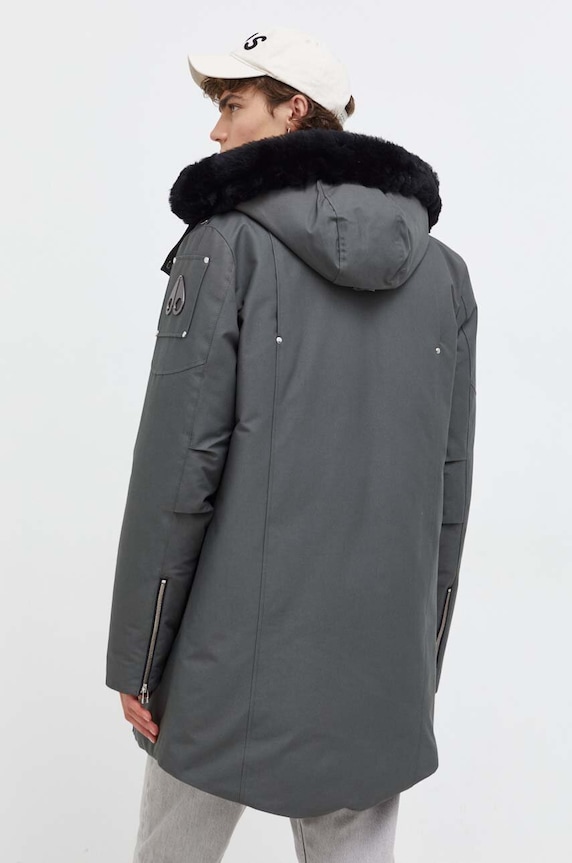 Îmbrăcăminte MOOSE KNUCKLES geacă de puf Original M32MP261S gri