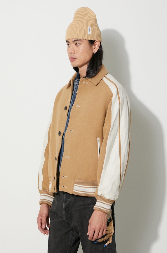 Abbigliamento Ader Error giacca bomber Brei BMADFWJK0501 marrone