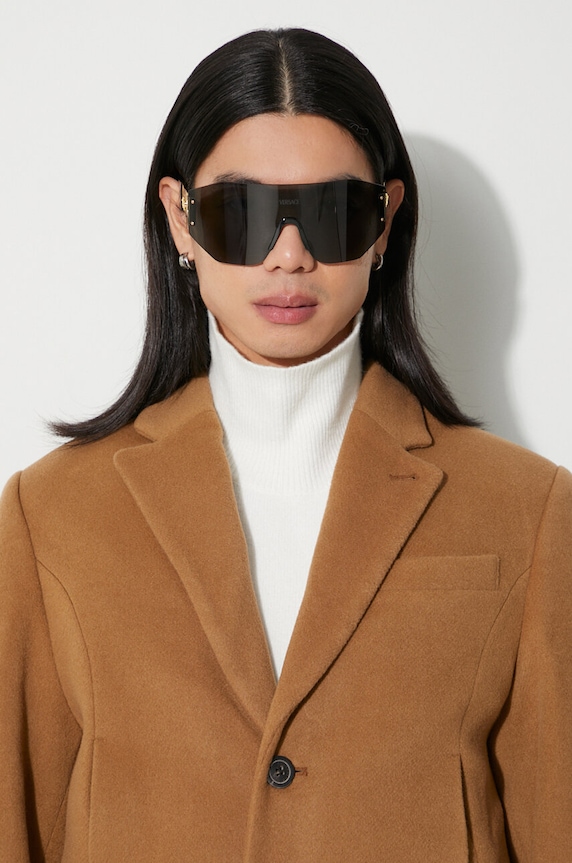 Vunena jakna Ader Error Aviat Blazer BMADFWBZ0102 smeđa